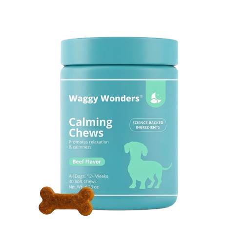 Waggy Wonders Calming Chews - 1 Jar